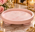 Marble Pedestal Concrete Style