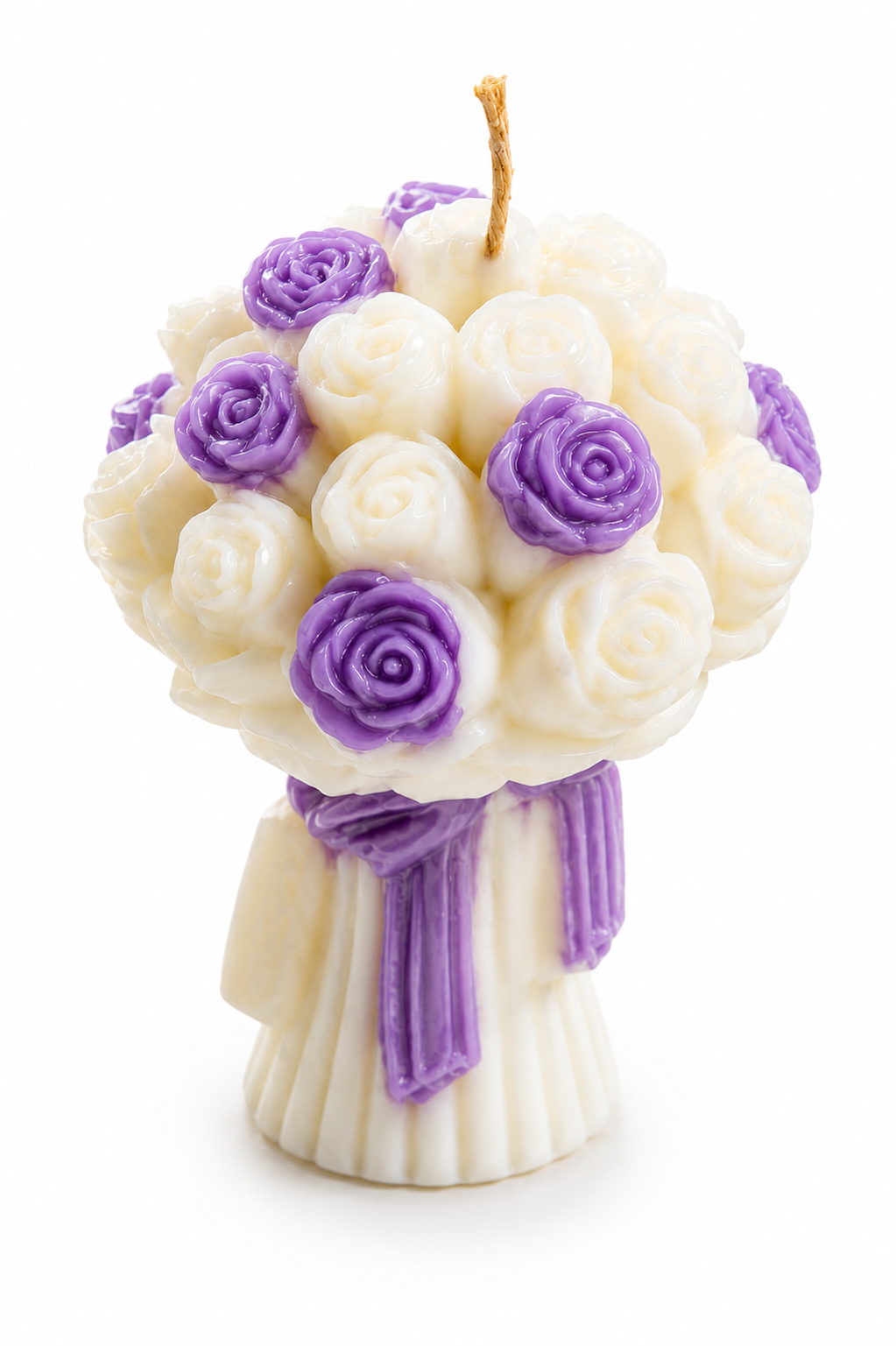Sculpted Bouquet Soft Floral Candle