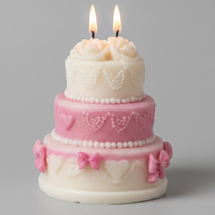 Luxury Fruity Cake Candles
