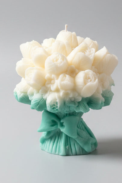 Sculpted Bouquet Soft Floral Candle