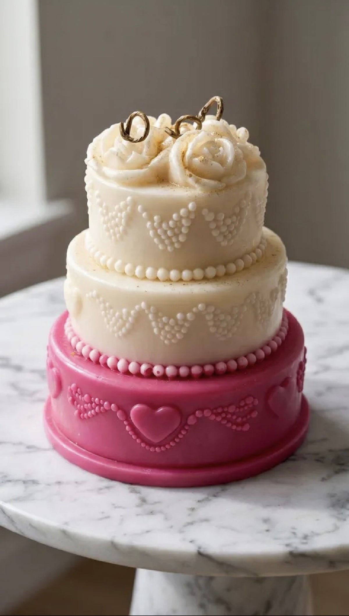 Sweet Fruity Cake Candle