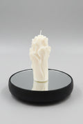 Floral Embrace Sculpted Candle