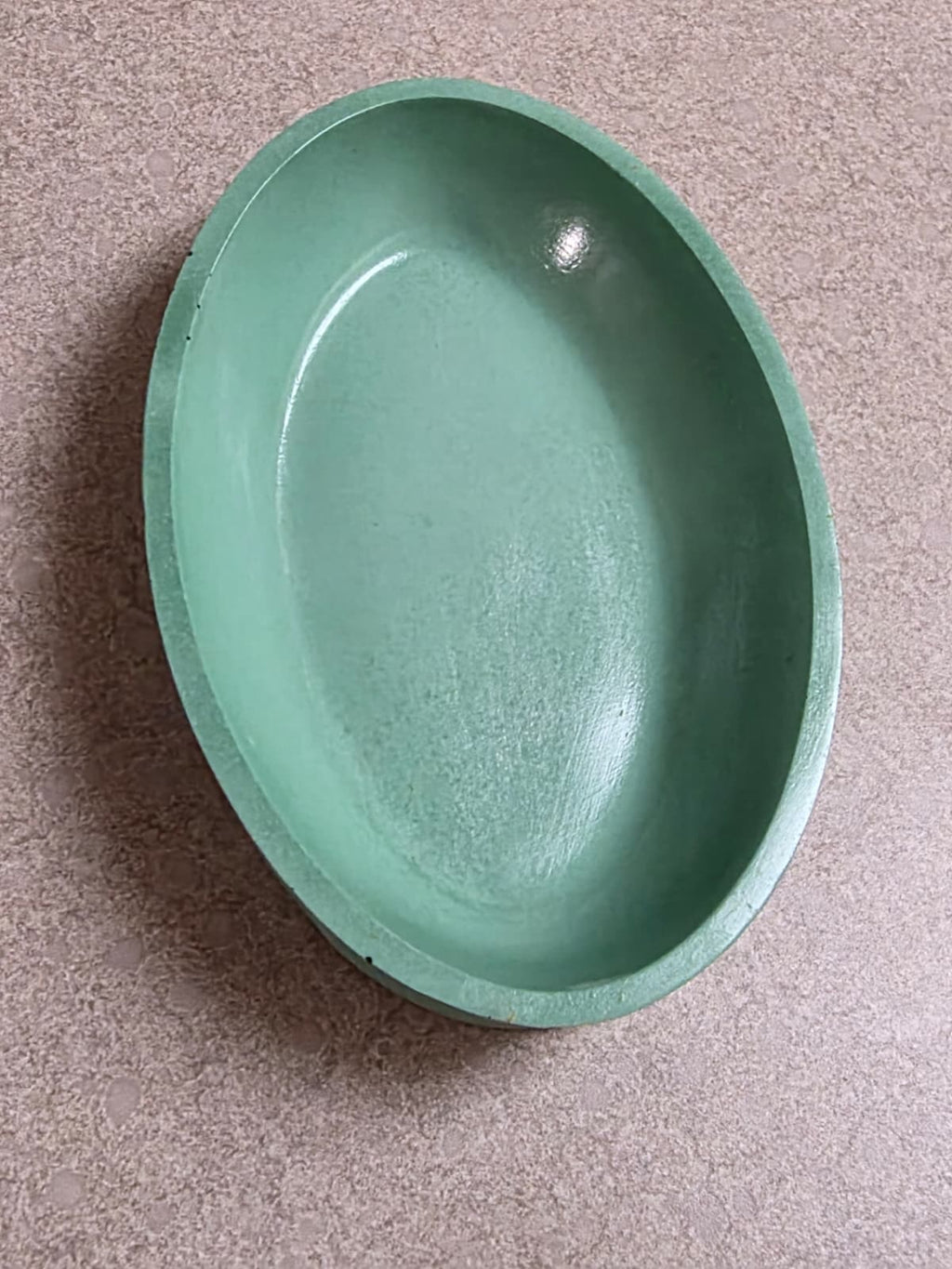 Sage Haven Concrete Oval Bowl