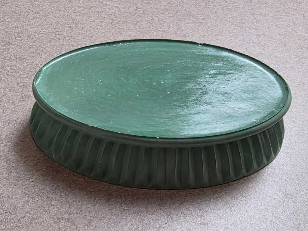 Sage Haven Concrete Oval Bowl
