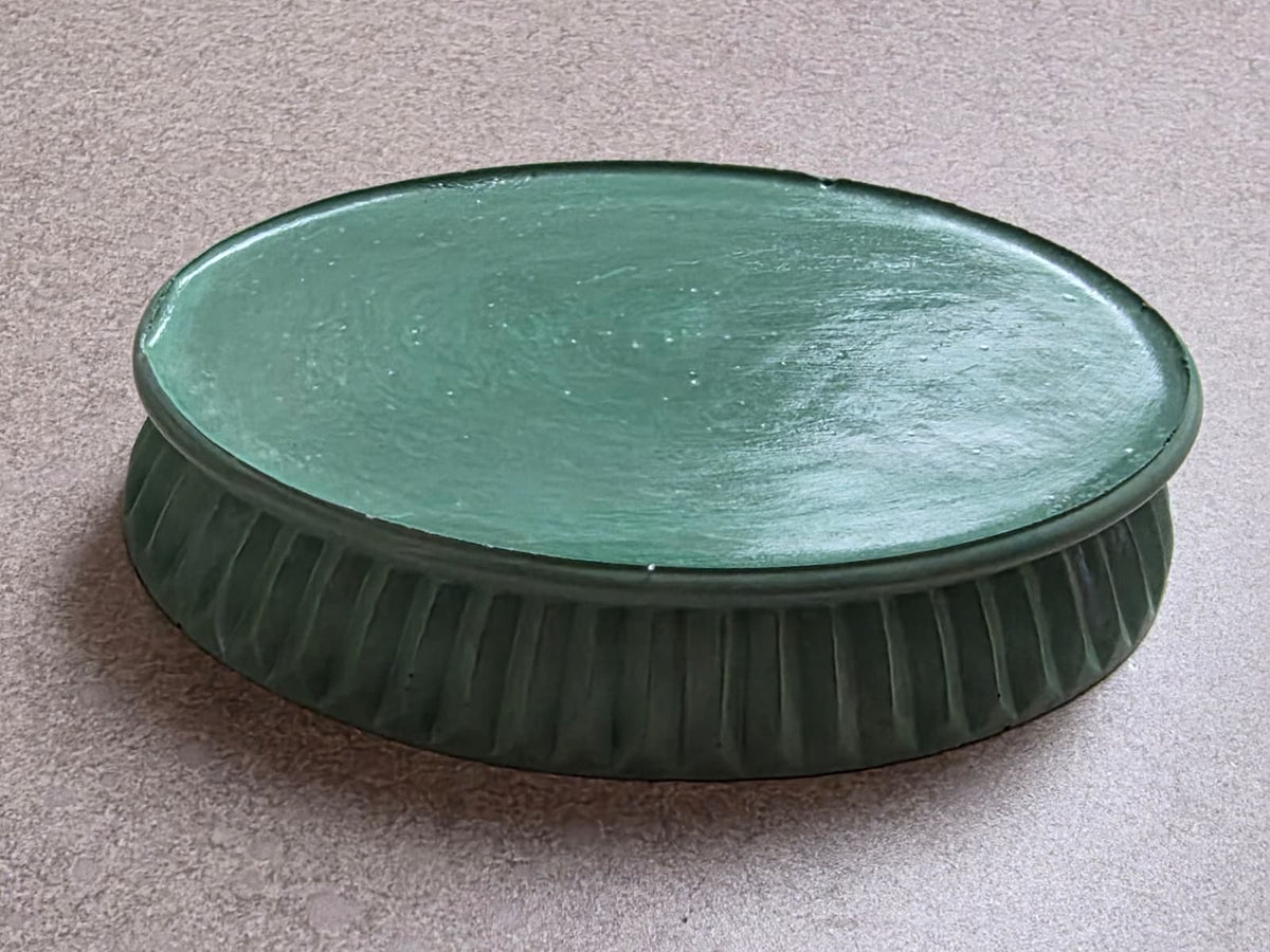 Sage Haven Concrete Oval Bowl
