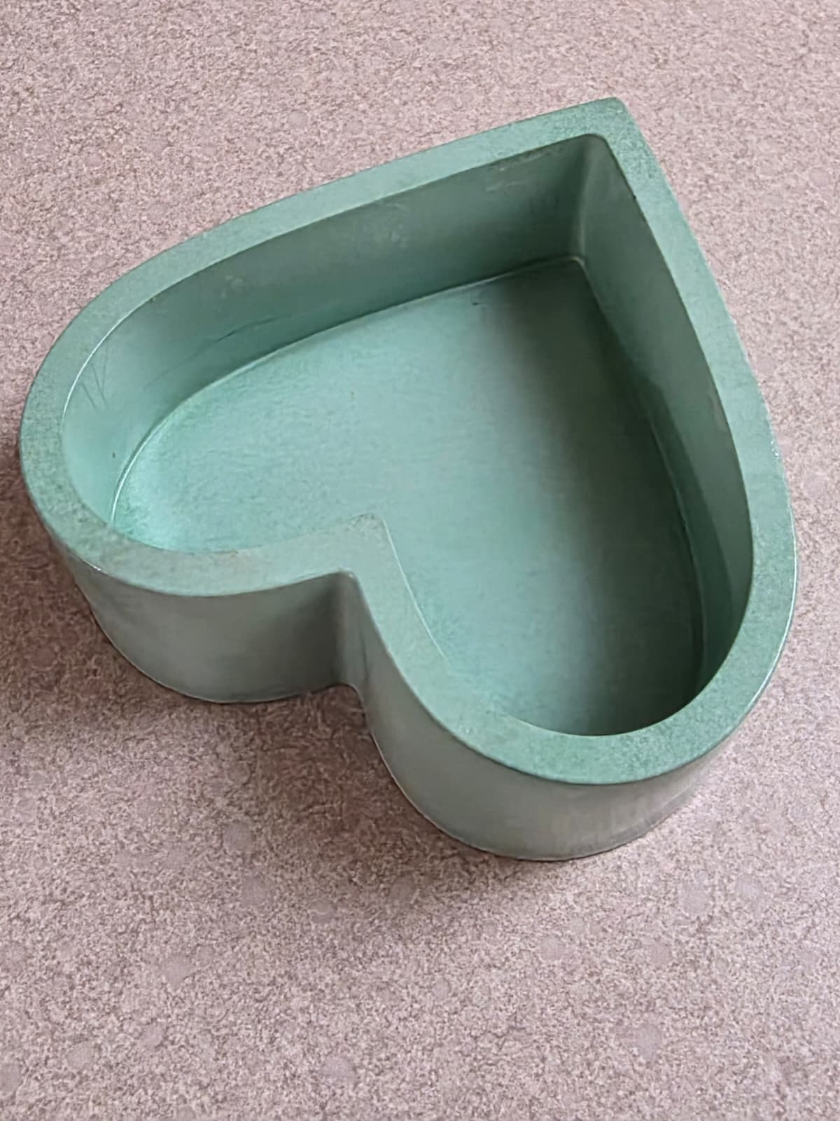 Heart-Shaped Concrete Vessel