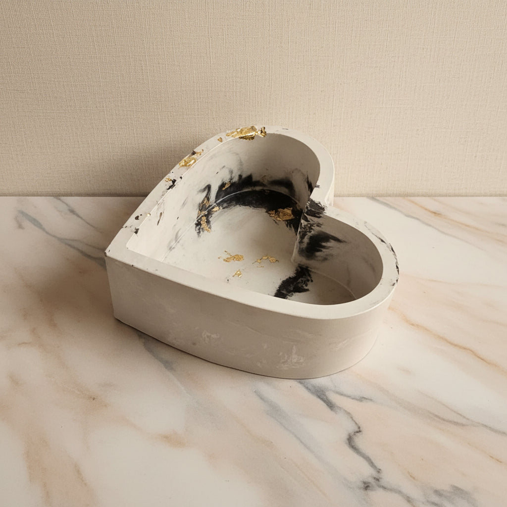 Marble Harmony 3-Piece Concrete Keepsake Collection