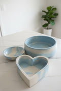 Coastal Serenity Blue Marble Décor Set 🩵🤍