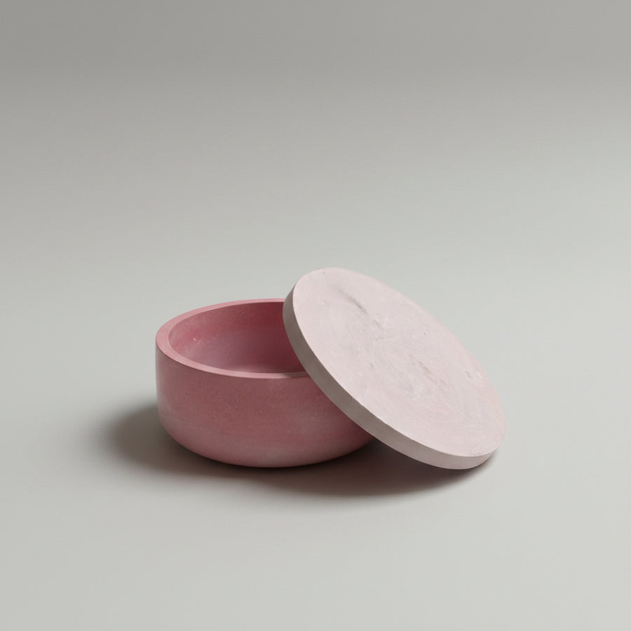 Marble Red Concrete Bowel