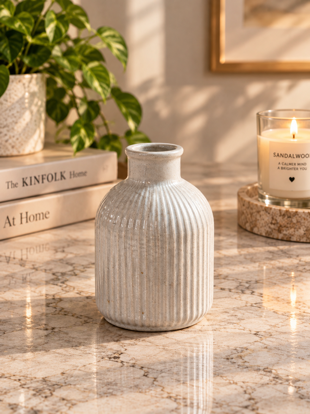 Aurelia Marble Vanity & Décor Set