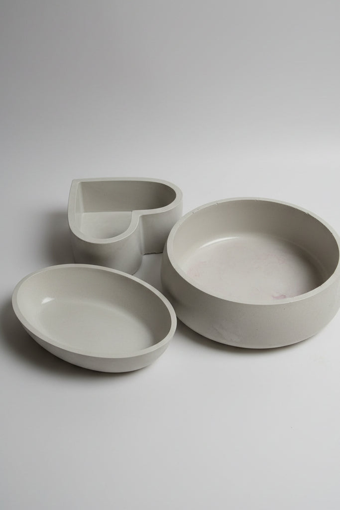Stone Serenity Three-Piece Decorative Bowl Set