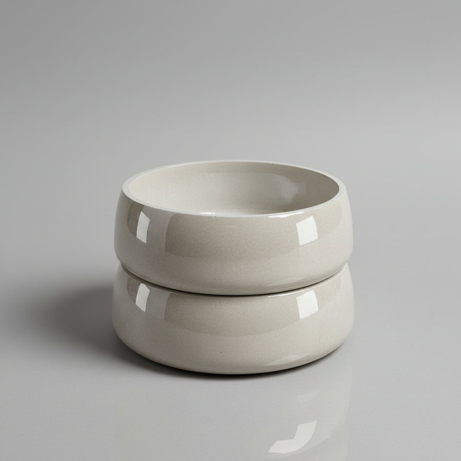 Gray Concrete Bowl