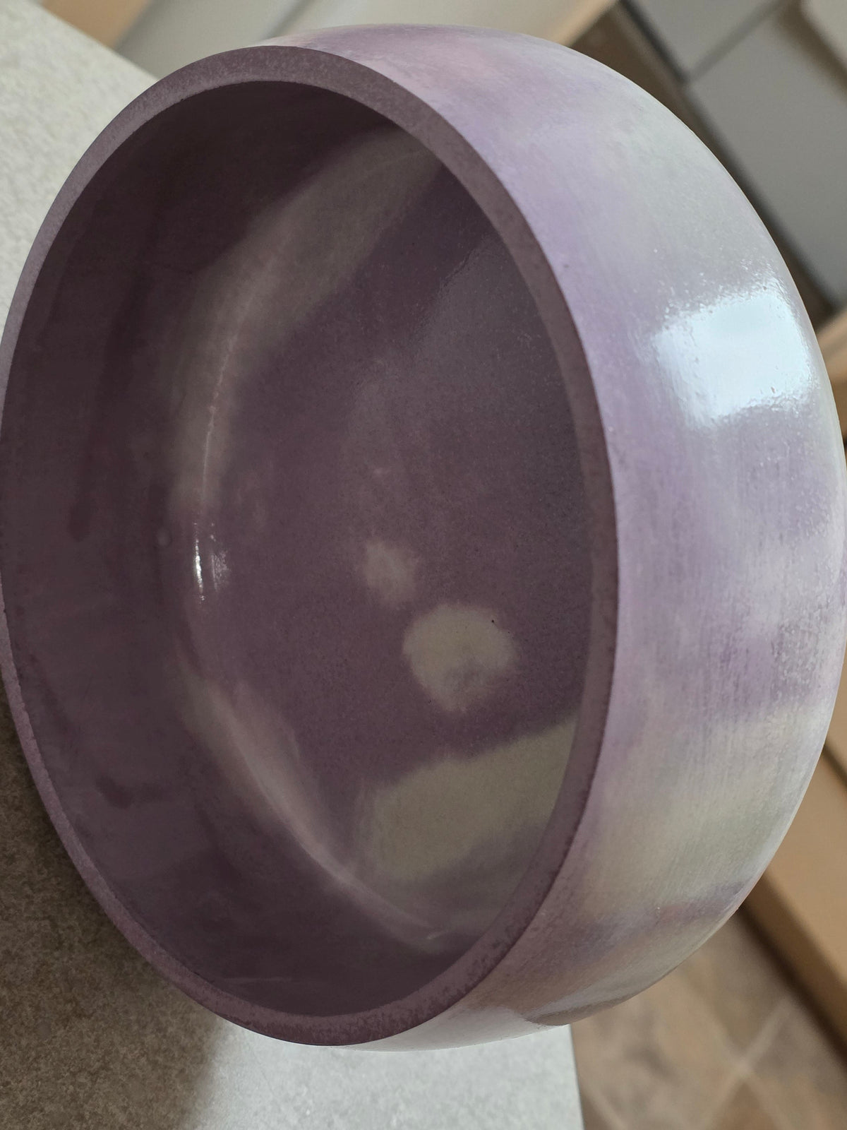 Lavender Marble Bowl 💜