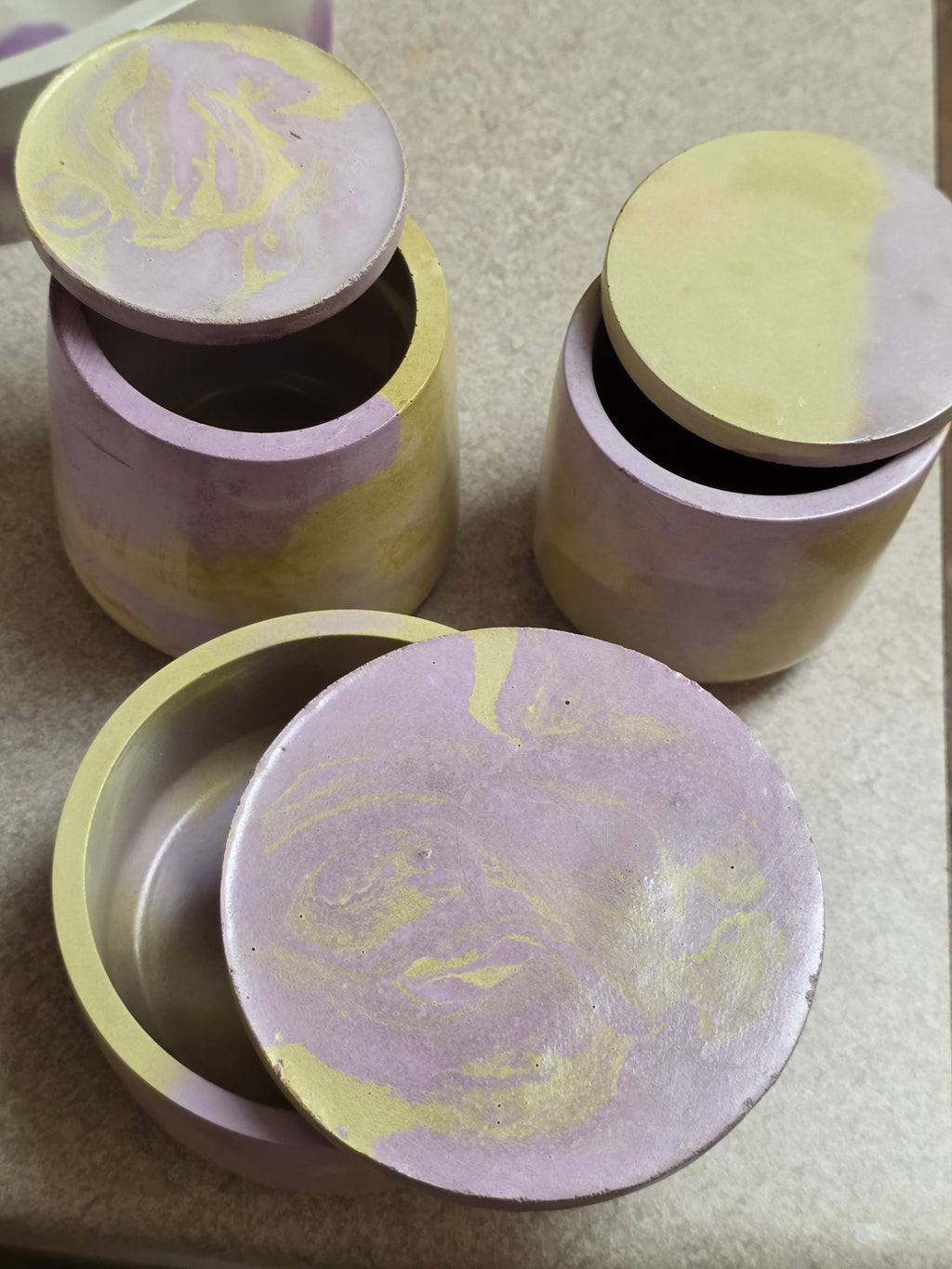 Lavender Meadow Jar Lidded