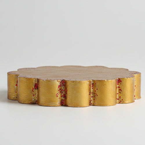 Aurelia Bloom Gold Concrete Tray