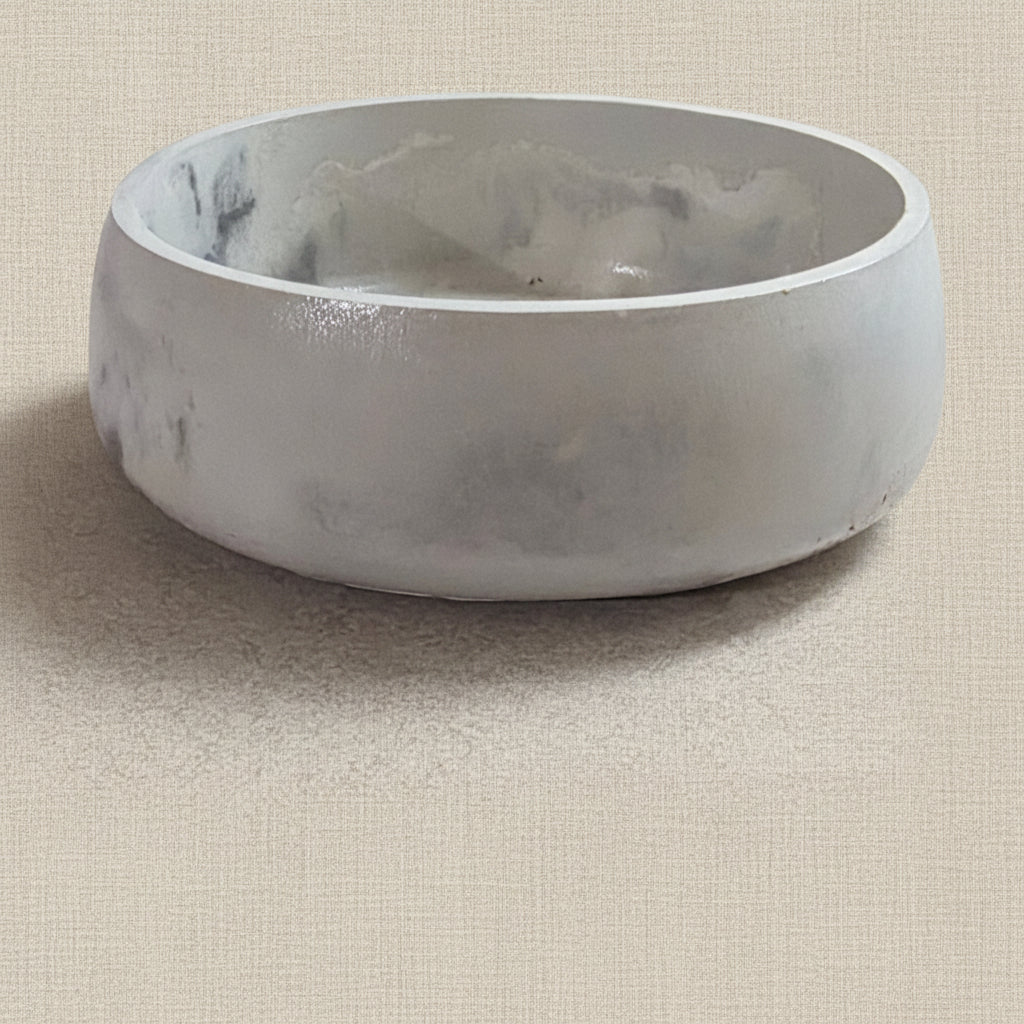 Cloudstone  Large Artisan Concrete Bowl