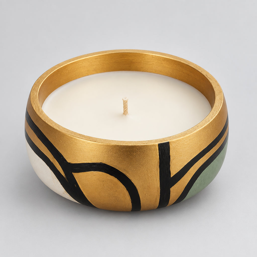 Golden Dynasty Concrete Bowl