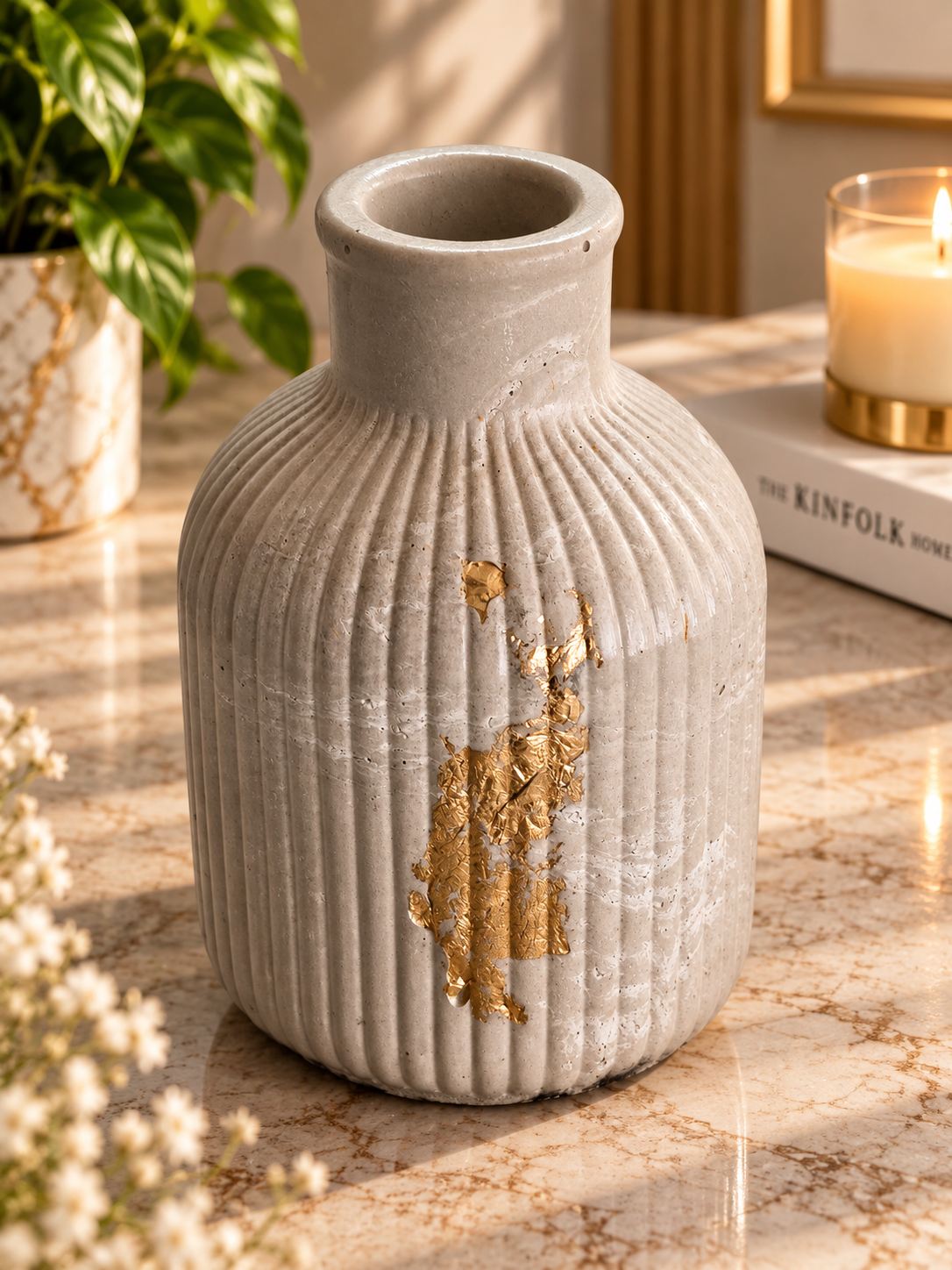 Aurelia Marble Vanity & Décor Set