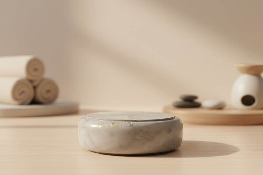 Cloudstone  Large Artisan Concrete Bowl