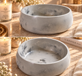 Cloudstone  Large Artisan Concrete Bowl