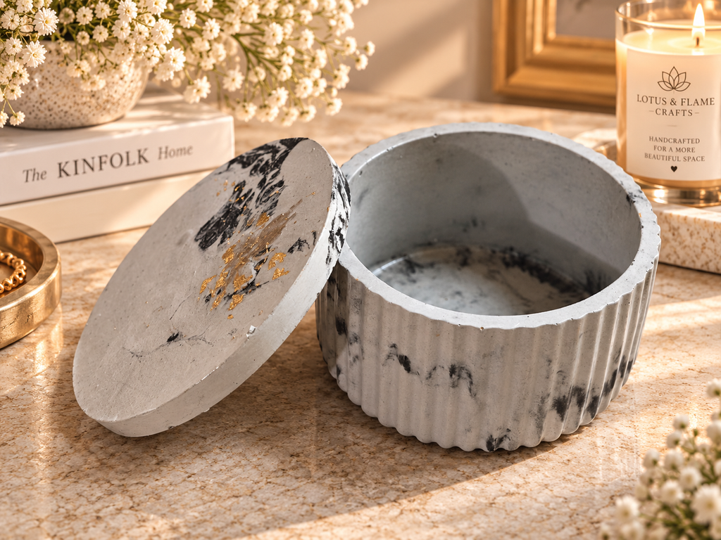 Aurelia Marble Vanity & Décor Set
